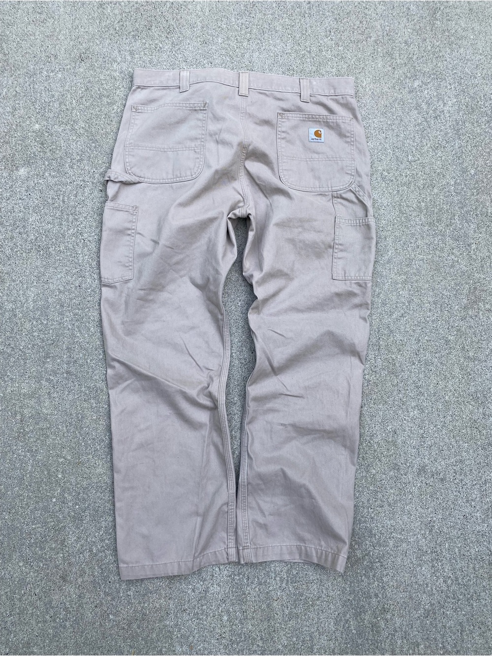 Carhartt Men’s Light Tan Cargo Work Pants